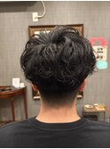 メンズスパイラルパーマ