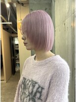 ラニヘアサロン(lani hair salon)&nbsp;ホワイトピンクカラー/ハイトーン/ケアブリーチ/ダブルカラー