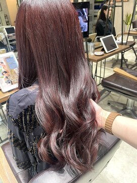 フェリア 渋谷(Feria) 【Feria 渋谷】イルミナカラー×ディープレッド"Tsuyuki"