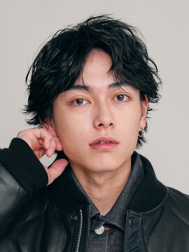 テン 心斎橋(tenn.) 心斎橋フェザーショートフェザーパーマセンターパート20代緩め