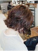 【macana指名】ボブパーマデジパゆるふわブラウン登戸