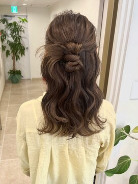 ディティカ ルーク(Dityca luk) ルーズめカチモリhalfup【Shiraha】