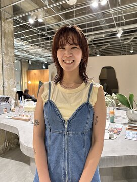 キュー 神戸三ノ宮(cue.) ［hina］ウルフパーマ