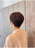 立体感ある丸みショート