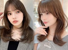 豊富な種類のカラー材でしっかりケアをし艶や透明感のある理想の髪色を実現！美発色で魅力的な仕上がりに♪