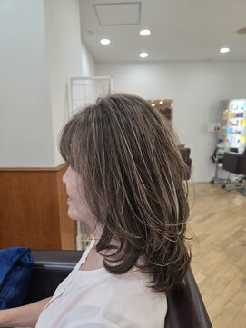 松本平太郎美容室 立川店 【立川 ロングレイヤーハイライト アップ 30代40代50代60代◎】