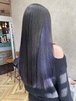 グローバルヘアー バランス(global hair BALANCE) 10代20代 パープルカラー/インナーカラー/ラベンダーカラー
