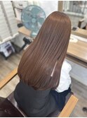 ミルクティーベージュダブルカラーインナーカラーケアブリーチ