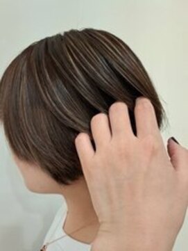 白髪ぼかし♪アッシュグレー☆