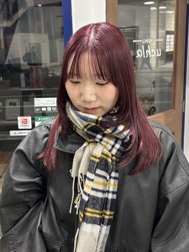 ウクラ バイ レシッド 池袋(uchla by rcid) cassis color☆艶髪カシスカラー