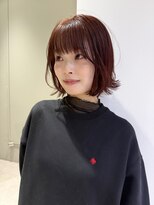 ミンクスオーバー(MINX OVER) 【暖色カラー】red×brown×bob 暖色カラーで血色感アップ