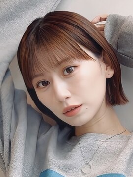 ミンクスリッカ 表参道(MINX RICCa) 【MINX RICCa-ミンクスリッカ-】大人可愛い艶髪外ハネボブ