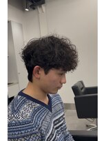 ノイセル 心斎橋(Noisyle) MEN’S HAIR/波巻きツイストスパイラル/リバースセンターパートS