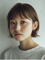ロディーナ 大口 新子安(rodina)&nbsp;着物ヘア/ダークアッシュ/ミディアムレイヤーカット/大口子安