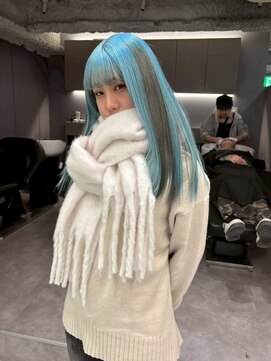 ロテサカエ(Lote.Sakae) 着物ヘア/大人ガーリー/ダークアッシュ/似合わせカット/栄