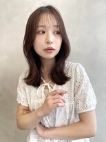 トゥルーズ 梅田店(TLUUS)&nbsp;【TLUUSミルクティーブロンドワンホンレイヤーダークブルー】