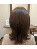 【7月限定】大人の悩み、トップのペタン・細毛に。ふんわり艶髪カラー+カット
