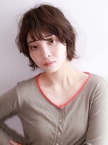メノン 茨木店(Menon)&nbsp;レイヤーショートボブ　高濃度水素カラー　ダークパープル