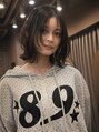 アンブル リュクス 池袋(amble luxe)&nbsp;ショートボブ/レイヤーウルフ/シースルーバング