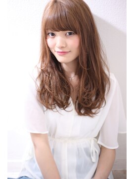 マリアバイアフロート(Maria by AFLOAT) 【Maria by afloat】ワイドバングモーブカラーハニーヘア♪