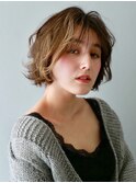 本八幡×ナチュラルショートボブ×髪質改善トリートメント