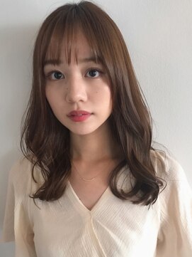 ヴェイン(VEIN) 【VEIN】小顔 イルミナカラー ダブルバング ブランジュ 大人青山