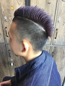 ルーディヘアーブランド(Ludi hair Brand) メンズ！シルバーヴァイオレット！