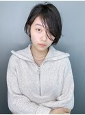 【morio池袋】可愛くて色気のある小顔ショート♪