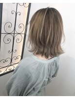 アヴァンス なかもず店(AVANCE.)&nbsp;バレイヤージュ×レイヤーボブ×ネオウルフ×外ハネボブ