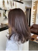 ラベンダーカラー×レイヤーstyle