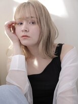 ネオリーブシェリエ 浅草店(Neolive cherie)&nbsp;夏におすすめハイトーンボブ