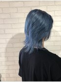 カット/カラー/ブリーチ/ハイトーン/ブルー