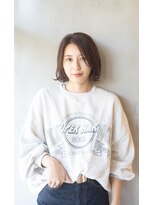 ヘアサロン アンフェール(Hair Salon Amfaire) 【Amfaire】コテ外ハネボブ