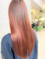 サンクレポ&nbsp;ダメージさせないハイライト×オレンジ系カラー　佐藤拓哉