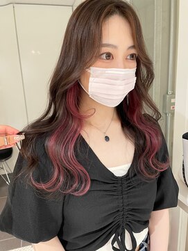 アライブ ハラジュク(ALIVE harajuku) 夏に人気なインナーカラー