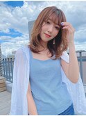韓国くびれヘア/アッシュブラウン