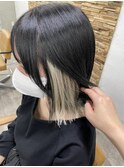 ポイントシールエクステ/ホワイト/ブルーブラック池袋