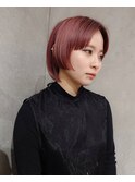モードヘア顔まわりカット大人ガーリー