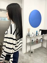 ケプカ(KEPKA)&nbsp;ブルージュカラー ぱっつん 艶髪