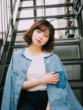 ココカラー(CoCo Color) アンニュイカールボブスタイル【岡山】【倉敷】【中庄】