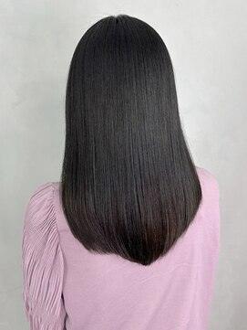 アイティーバイアルバム 下北沢店(IT by ALBUM) 髪質改善ロング_斜めバンググレージュカラー_ba441182