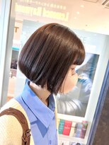 コワファースト  させぼ五番街店(COIFF1RST)&nbsp;チョコレートブラウン×ミニボブ