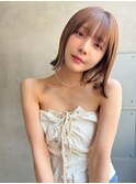 Aimee 町田 外ハネボブ×マロンブラウン