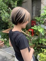 ブラン 阪急伊丹駅前店(Blanc.)&nbsp;アンブレラカラー　逆インナーカラー　ベージュカラー