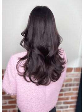 エニー 栄(Any) 韓国風くびれヘア×カシスグレージュ