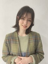 オー(Eau)&nbsp;◇ オリーブベージュ×外はねロブ◇