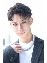 クロト 福岡本店(KUROT)&nbsp;ツーブロックマッシュ流行束感韓流爽やかメンズショート