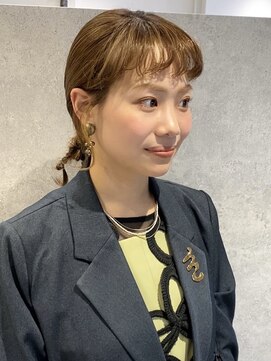 ラミエバイメルト 下北沢(lamie by melt) 花田/ヘアセット/結婚式ヘアセットお呼ばれヘアセット/夏/下北沢