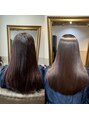 ベルヘアーラグゼ(Bell hair Luxe) 髪だけでなくお肌のことなどもお気軽にお話ください