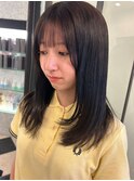 顔まわりレイヤー/レイヤーカット